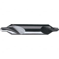 Chicago-Latrobe - #4 Plain Cut 60° Incl Angle High Speed Steel Combo Drill & Countersink - Makers Industrial Supply