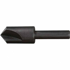 Chicago-Latrobe - 3/4" Head Diam, 1/2" Shank Diam, 3 Flute 82° High Speed Steel Countersink - Makers Industrial Supply