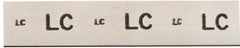 Starrett - 24" Long x 7/16" Wide x 7/16" Thick, Low Carbon, Steel Oil-Hardening Flat Stock - + 5/8" Long Tolerance, + 0 - 0.005" Wide Tolerance, +/- 0.001" Thick Tolerance - Makers Industrial Supply