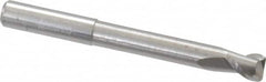 Accupro - 6mm Diam 2 Flute Solid Carbide 1mm Corner Radius End Mill - Makers Industrial Supply