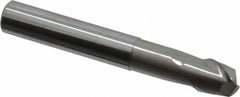 Accupro - 10mm, 2 Flute, Single End, Solid Carbide, 1mm Corner Radius End Mill - 72mm OAL, 30° Helix, Right Hand Flute, 10mm LOC, Right Hand Cut, 20mm Extended Reach - Makers Industrial Supply