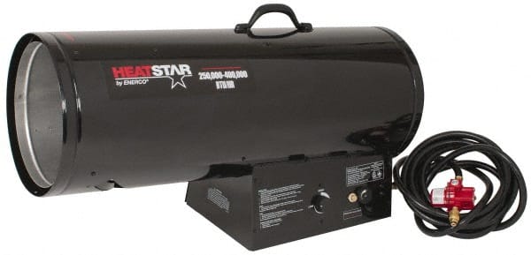 Heatstar - 250,000 to 400,000 BTU Rating, Propane Forced Air Heater with Thermostat - Makers Industrial Supply