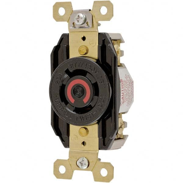 Hubbell Wiring Device-Kellems - Twist Lock Receptacles Receptacle/Part Type: Receptacle Gender: Female - Makers Industrial Supply