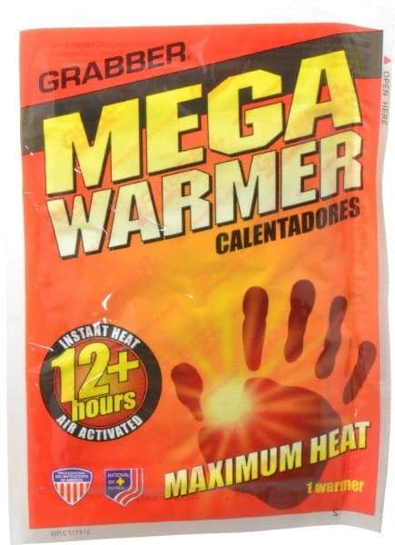 Grabber - Personal Warming Accessory - 6-1/2" Long, 98.6°F - Makers Industrial Supply