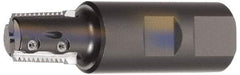 Kennametal - 0.71" Cut Diam, 1.7" Max Depth of Cut, 1" Shank Diam, Internal/External Indexable Thread Mill - Insert Style TM25..T, 3 Inserts, Toolholder Style TMT, 4.09" OAL - Makers Industrial Supply