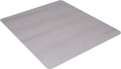 Aleco - 53" Long x 45" Wide, Chair Mat - Rectangular, Straight Edge Style, Texured Both Sides - Makers Industrial Supply