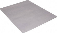 Aleco - 60" Long x 46" Wide, Chair Mat - Rectangular, Straight Edge Style, Texured Both Sides - Makers Industrial Supply