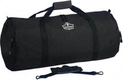 Ergodyne - 2 Pocket, 3,800 Cubic Inch, 600D Polyester Empty Duffel Bag - 29 Inch Wide x 13 Inch Deep x 13 Inch High, Black, Model No. 5020P - Makers Industrial Supply