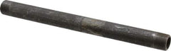 Value Collection - Schedule 80, 3/4" Diam x 12" Long Black Pipe Nipple - Threaded - Makers Industrial Supply