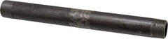 Value Collection - Schedule 80, 1" Diam x 12" Long Black Pipe Nipple - Threaded - Makers Industrial Supply