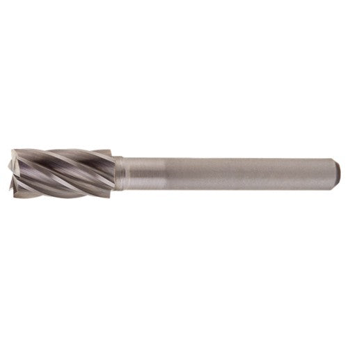 SB-5 Aluminum Cut Solid Carbide Bur-Cylindrical with End Cut