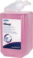 Kleenex - 1 L Dispenser Refill Foam Hand Cleaner - Moisturizing, Light Pink, Citrus Floral Scent - Makers Industrial Supply