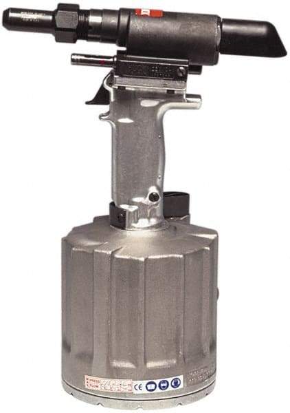 Marson - 3/8" Capacity, Air Riveting Hammer - 22mm Long Stroke, 1/4" Inlet - Makers Industrial Supply