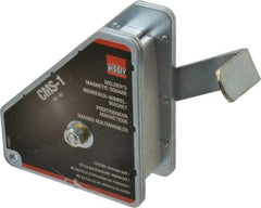 Bessey - 3-3/4" Wide x 1-5/8" Deep x 4-3/8" High Magnetic Welding & Fabrication Square - 100 Lb Average Pull Force - Makers Industrial Supply