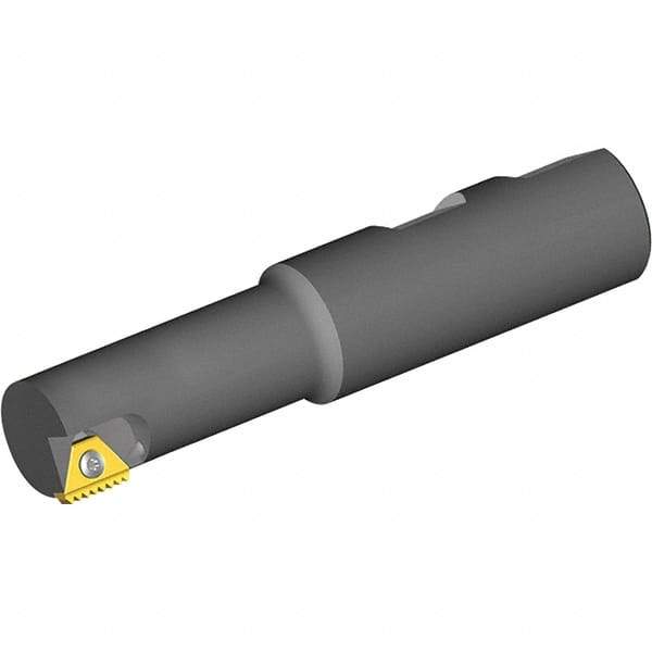 Vargus - 18mm Cut Diam, 30mm Max Hole Depth, 25mm Shank Diam, Internal/External Indexable Thread Mill - Insert Style 4I, 1/2" Insert Size, 1 Insert, Toolholder Style TMC, 88mm OAL - Makers Industrial Supply