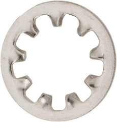 Value Collection - 3/8" Screw, 0.398" ID, Stainless Steel Internal Tooth Lock Washer - 0.692" OD, Uncoated, Grade 18-8 - Makers Industrial Supply