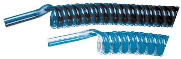 Advanced Technology Products - 10mm OD, Polyurethane Tube - Light Blue & Clear, 140 Max psi, 98 Shore A Hardness - Makers Industrial Supply