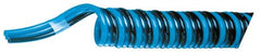 Advanced Technology Products - 12mm OD, Polyurethane Tube - Black, Clear Blue & Light Blue, 140 Max psi, 98 Shore A Hardness - Makers Industrial Supply