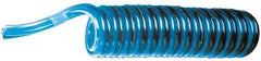 Advanced Technology Products - 12mm OD, Polyurethane Tube - Black, Clear Blue, Light Blue & Clear, 140 Max psi, 98 Shore A Hardness - Makers Industrial Supply