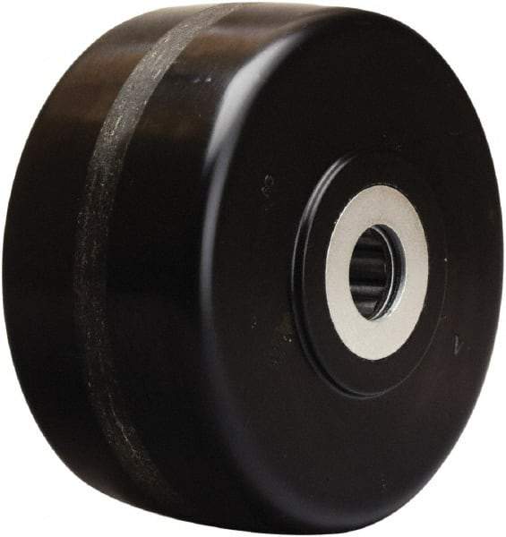 Hamilton - 6 Inch Diameter x 3 Inch Wide, Phenolic Caster Wheel - 2,000 Lb. Capacity, 3-1/4 Inch Hub Length, 1 Inch Axle Diameter, Tapered Roller Bearing - Makers Industrial Supply