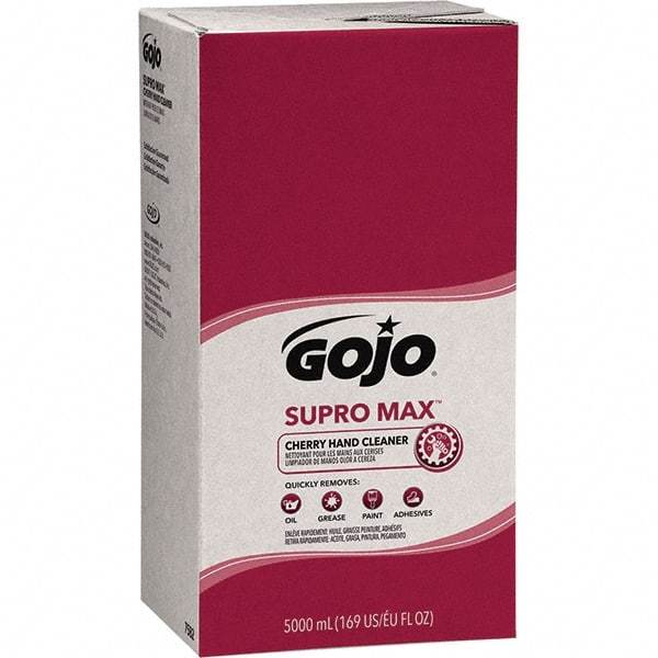 GOJO - 5 L Dispenser Refill Liquid Hand Cleaner - Beige, Cherry Scent - Makers Industrial Supply