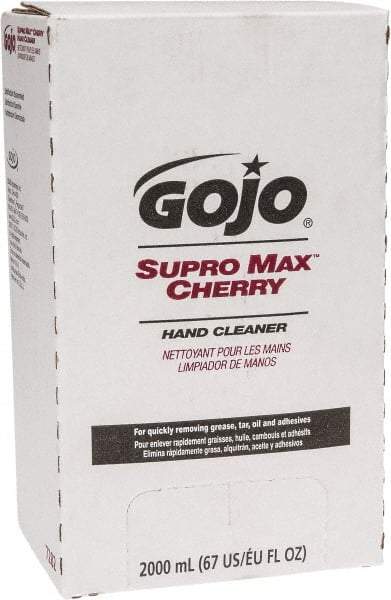 GOJO - 2 L Dispenser Refill Liquid Hand Cleaner - Beige, Cherry Scent - Makers Industrial Supply