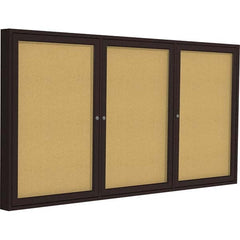 Ghent - Cork Bulletin Boards Style: Enclosed Cork Bulletin Boards Color: Natural Cork - Makers Industrial Supply