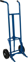 PRO-SOURCE - 1,000 Lb Load Capacity, 55 Gal Drum Hand Truck - 23-3/4" Wide x 61" High, 2 Wheels - Makers Industrial Supply