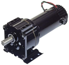 Bison Gear - 90 VDC, 121 RPM, 15:1 Gear Ratio, Parallel Gearmotor - 59 Torque, 1/8 hp, TENV Enclosure - Makers Industrial Supply