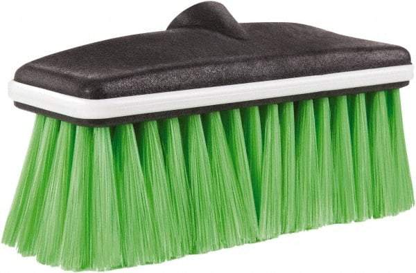 Harper Brush - 8" OAL, Vehicle Brush - Black Flagged Nylex Bristles, 2-1/4" Trim Length - Makers Industrial Supply