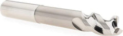 Iscar - 3/4", 3 Flute, Single End, Solid Carbide, 0.03" Corner Radius End Mill - 6" OAL, Right Hand Flute, 1.2" LOC, Right Hand Cut, 3-3/4" Extended Reach - Makers Industrial Supply