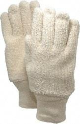 PRO-SAFE - Size S Unlined Terry Heat Resistant Glove - 10-1/2" OAL, Knit Wrist Cuff - Makers Industrial Supply