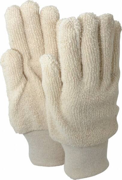 PRO-SAFE - Size L Unlined Terry Heat Resistant Glove - 10.6" OAL, Knit Wrist Cuff - Makers Industrial Supply