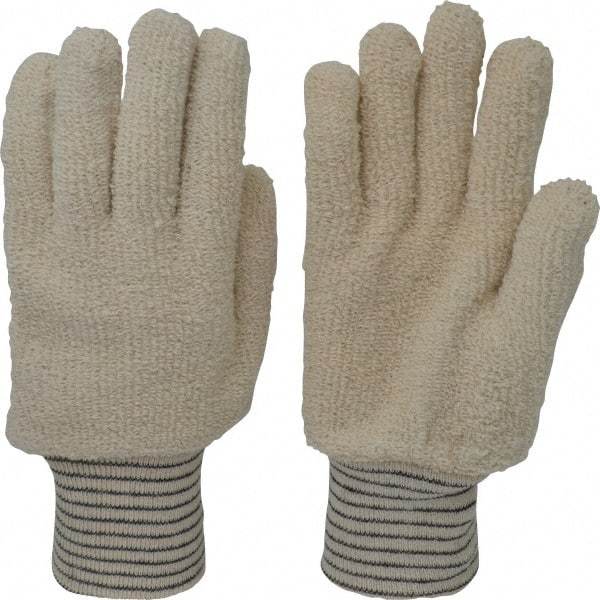 PRO-SAFE - Size S Unlined Terry Heat Resistant Glove - 10.6" OAL, Knit Wrist Cuff - Makers Industrial Supply