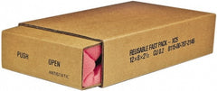 Ability One - Boxes & Crush-Proof Mailers; Type: Folded Shipping Box ; Width (Inch): 8 ; Length (Inch): 12 ; Height (Inch): 3 - Exact Industrial Supply