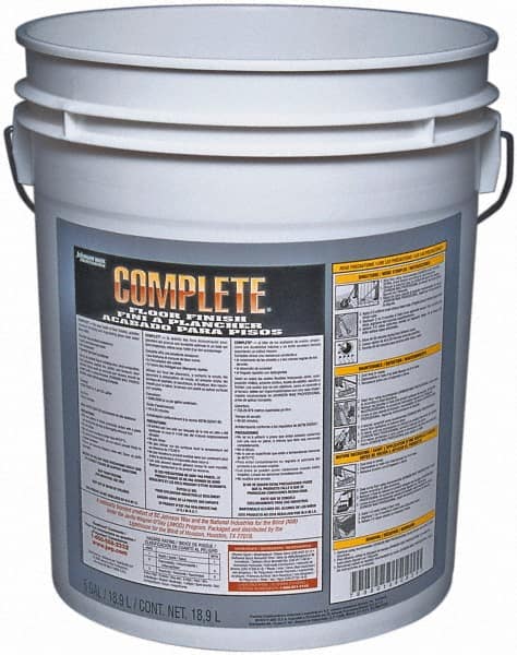 Ability One - Floor Cleaners, Strippers & Sealers; Type: Finisher ; Container Size (Gal.): 5 ; Material Application: Floors ; Container Type: Pail - Exact Industrial Supply