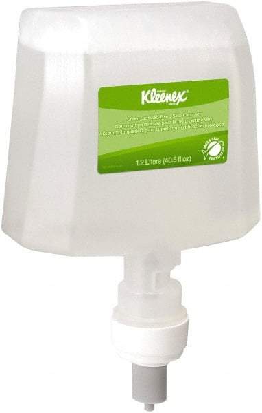 Kleenex - 1,200 mL Dispenser Refill Foam Soap - White, Fragrance Free Scent - Makers Industrial Supply