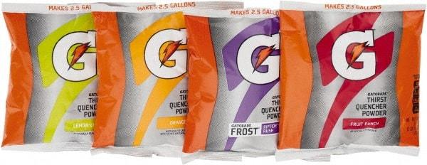 Gatorade - 21 oz Pack Assorted Flavors Activity Drink - Powdered, Yields 2.5 Gal - Makers Industrial Supply