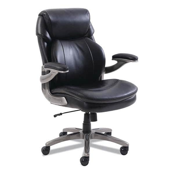 Serta - 44-1/2" High Executive Mid Back Chair - Makers Industrial Supply