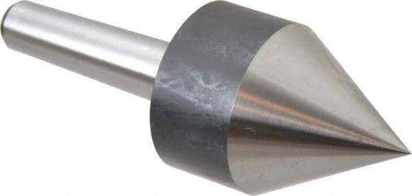 Riten - MT3 Taper Shank, Live Center - 2-1/2" Point Diam, 3-7/16" Point Len, 260 Lb Max Workpc, Pipe Nose Point - Makers Industrial Supply