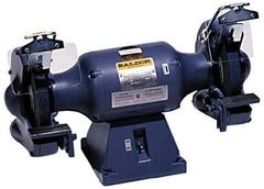 Baldor - 14" Wheel Diam x 3" Wheel Width, 5 hp Grinder - 1-1/4" Arbor Hole Diam, 3 Phase, 1,800 Max RPM, 230 Volts - Makers Industrial Supply