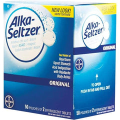 Alka-Seltzer - Alka Seltzer Tablets - Antacids & Stomach Relief - Makers Industrial Supply