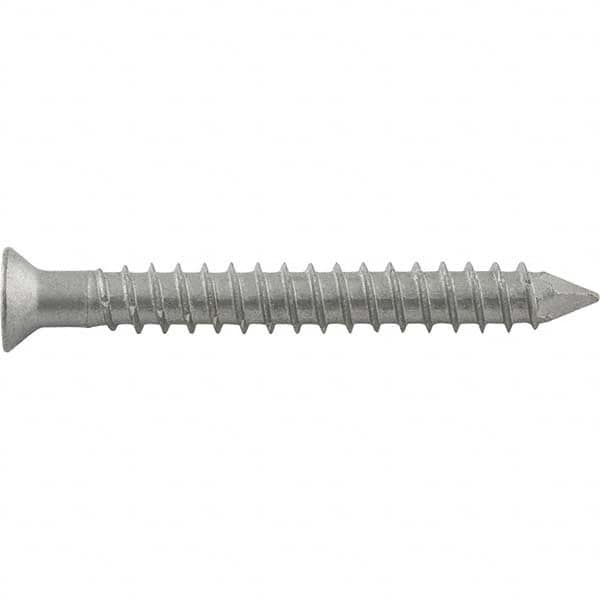 DeWALT Anchors & Fasteners - #14" Diam, 2-1/4 Overall Length, Phillips Drive Concrete Screw & Masonry Fastener - Makers Industrial Supply