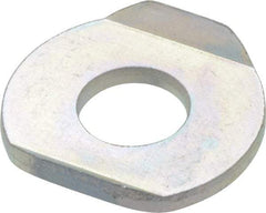 De-Sta-Co - Zinc Plated, Carbon Steel, Flanged Washer for 3/8" Diam Clamp Spindle - 3/8-16 Thread, 0.41" Hole Diam, 1" Overall Diam, 3/4" Between Flanges - Makers Industrial Supply