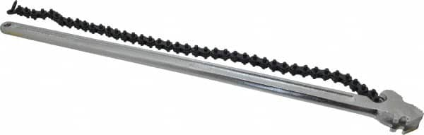 Crescent - 6" Max Pipe Capacity, 23" Long, Chain Wrench - 5-1/2" Actual OD, 24" Handle Length - Makers Industrial Supply