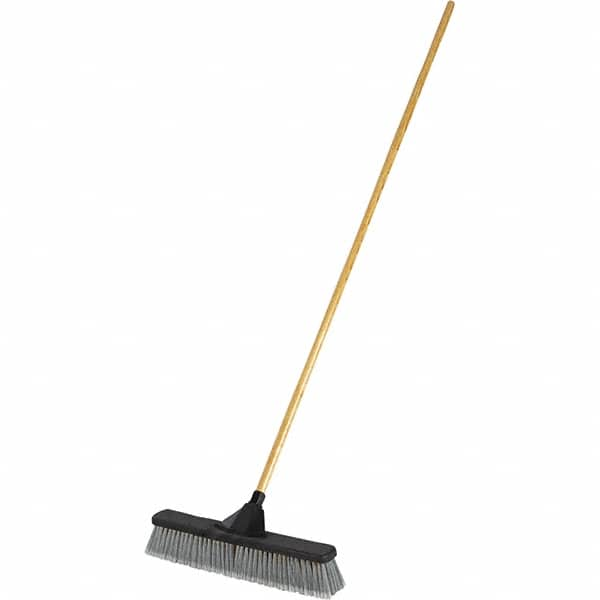 Rubbermaid - 18" Combo Duty Polyethylene Push Broom - Makers Industrial Supply