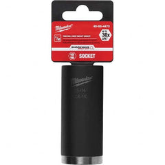 Milwaukee Tool - 1/2" Drive 15/16" Universal Thin Wall Nonsparking Deep Impact Socket - Makers Industrial Supply