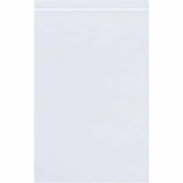 Value Collection - Pack of (500), 10 x 24" 2 mil Reclosable Poly Bags - Makers Industrial Supply