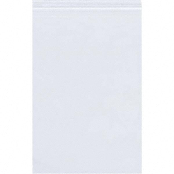 Value Collection - Pack of (500), 8 x 30" 2 mil Reclosable Poly Bags - Makers Industrial Supply