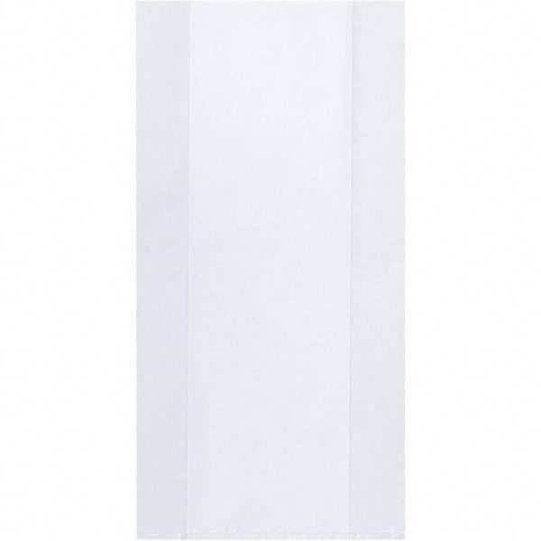 Value Collection - Pack of (500), 10 x 24", 3 mil Gusseted Poly Bags - Makers Industrial Supply